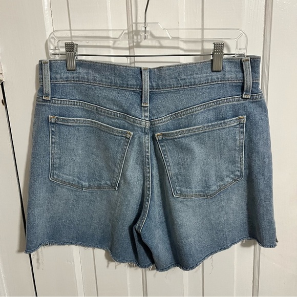 J. Crew Factory High Rise Denim Shorts Harbor Wash Light Size 28 U - Picture 5 of 8